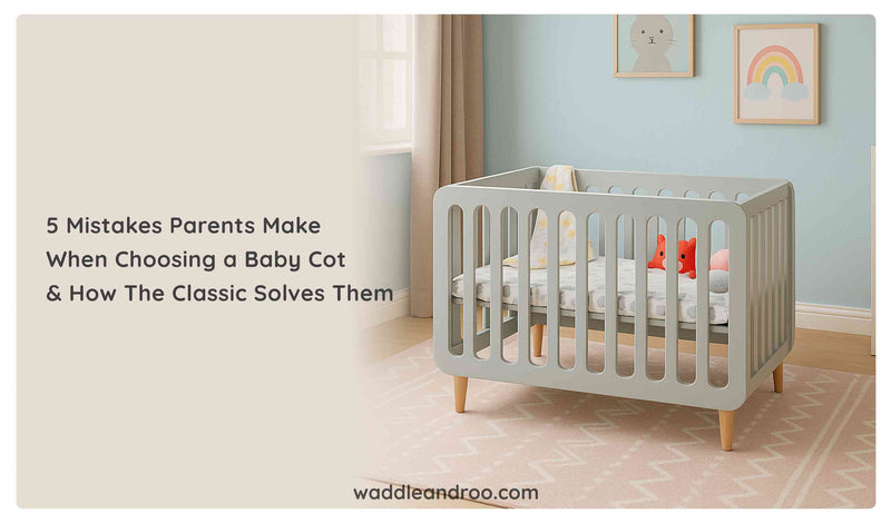 5 Mistakes Parents Make When Choosing a Baby Cot and How The Classic Solves Them
