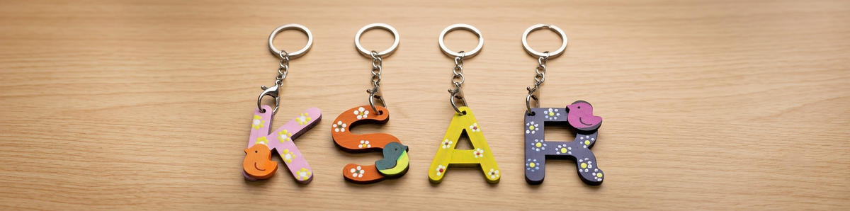 DIY Alphabet Bag Charm Kit