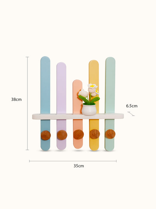 Rainbow Peg - Rainbow-inspired wall hooks
