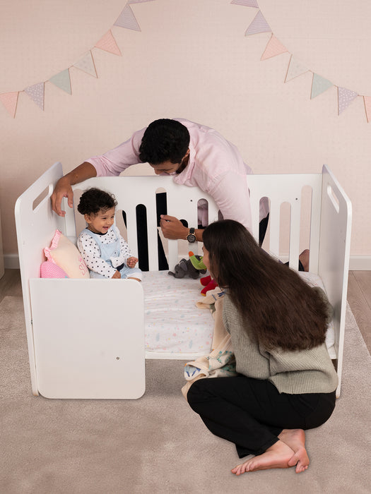 The Buddy Convertible Cot - Toddler Bed - Study Table